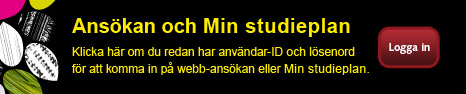Ansökan och Min sida Ansökan och Min sida